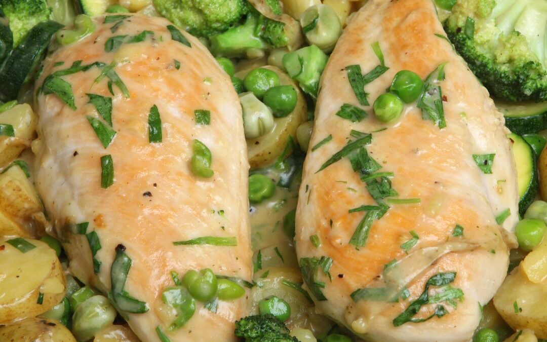 Chicken with Tarragon and Leeks