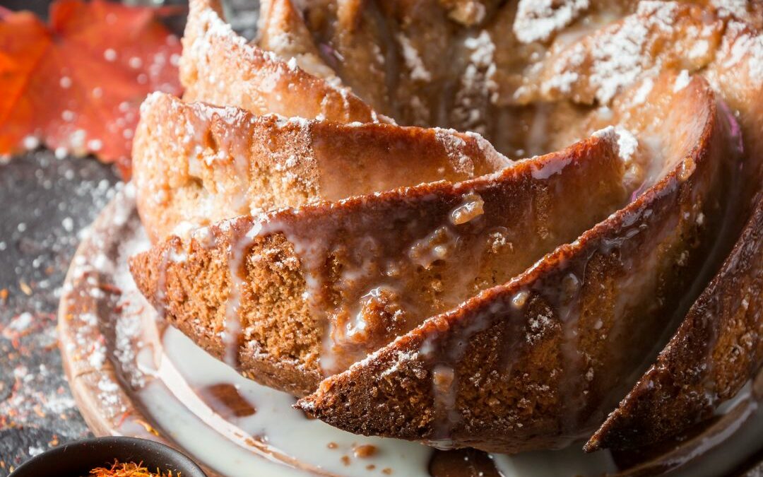 Liza’s Christmas Spice Bundt Cake with Maple Bourbon Icing