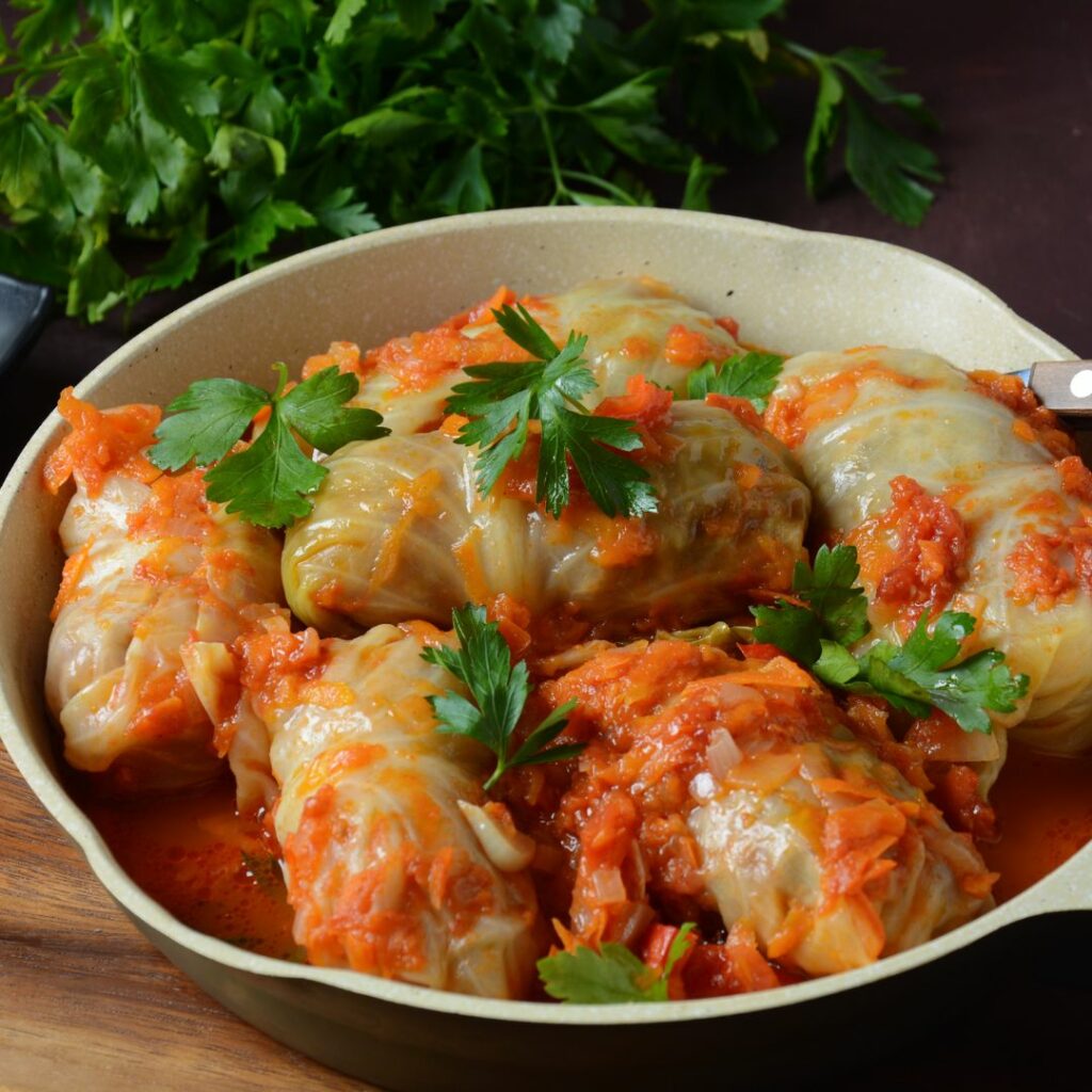 Grandpa Stuffed Cabbage Pigs In A Blanket