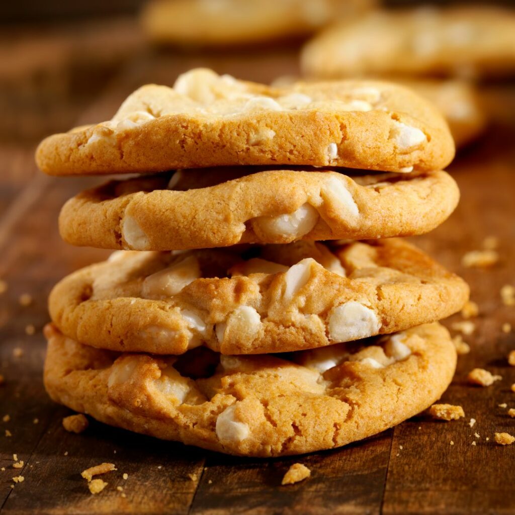 White Chocolate Macadamia Nut Cookies