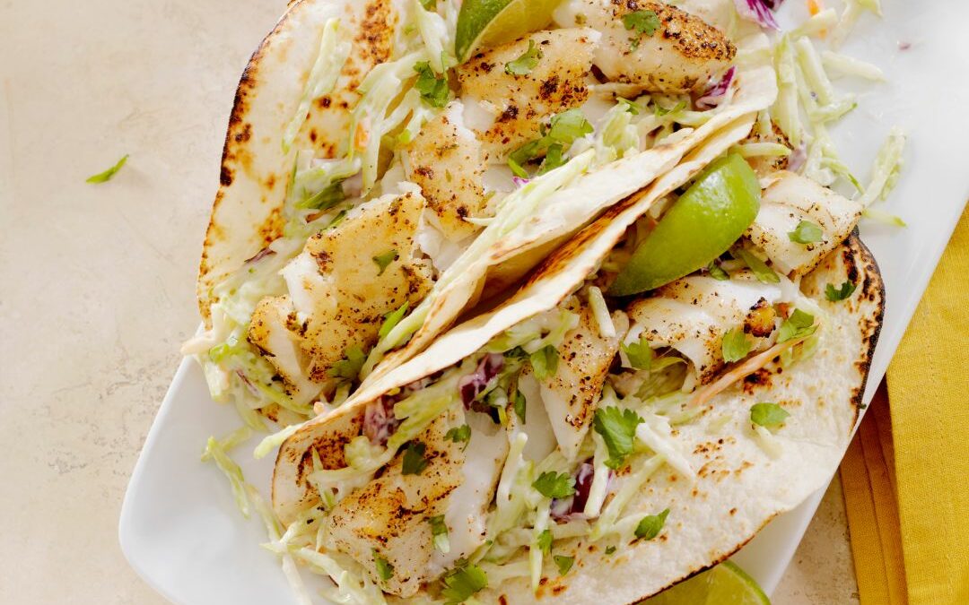 Baja Grilled Fish Tacos