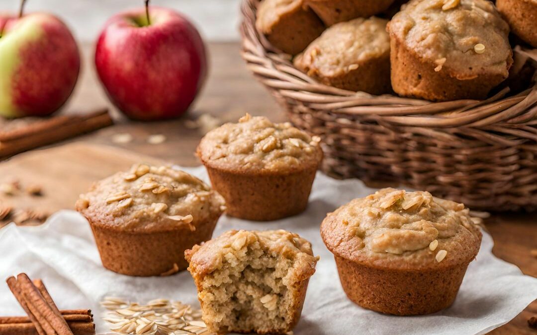 Cinn-fully Good Applesauce Muffins