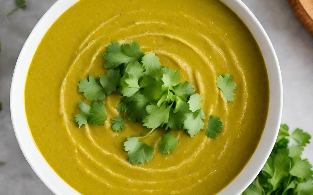 Coconut, Turmeric, and Yellow Split Pea Soup