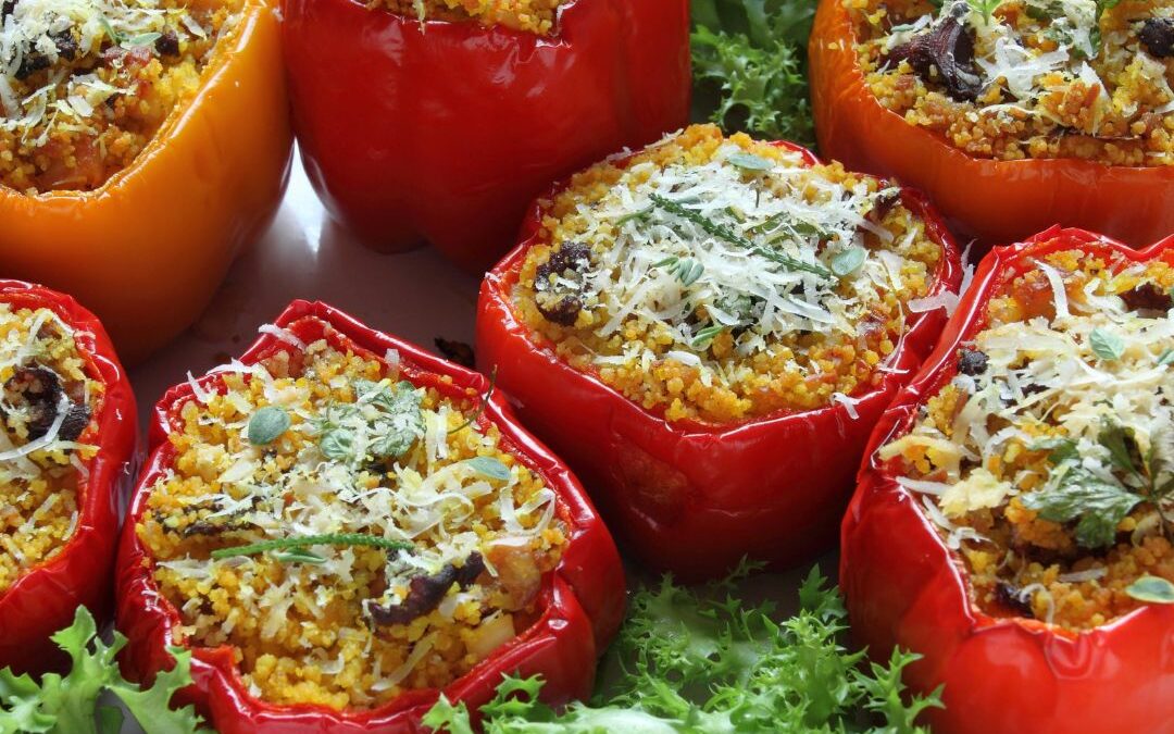 Couscous Stuffed Peppers