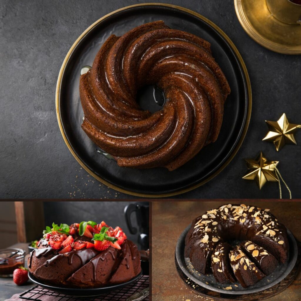Decadent Dark Chocolate Drizzle Bundt Cake
