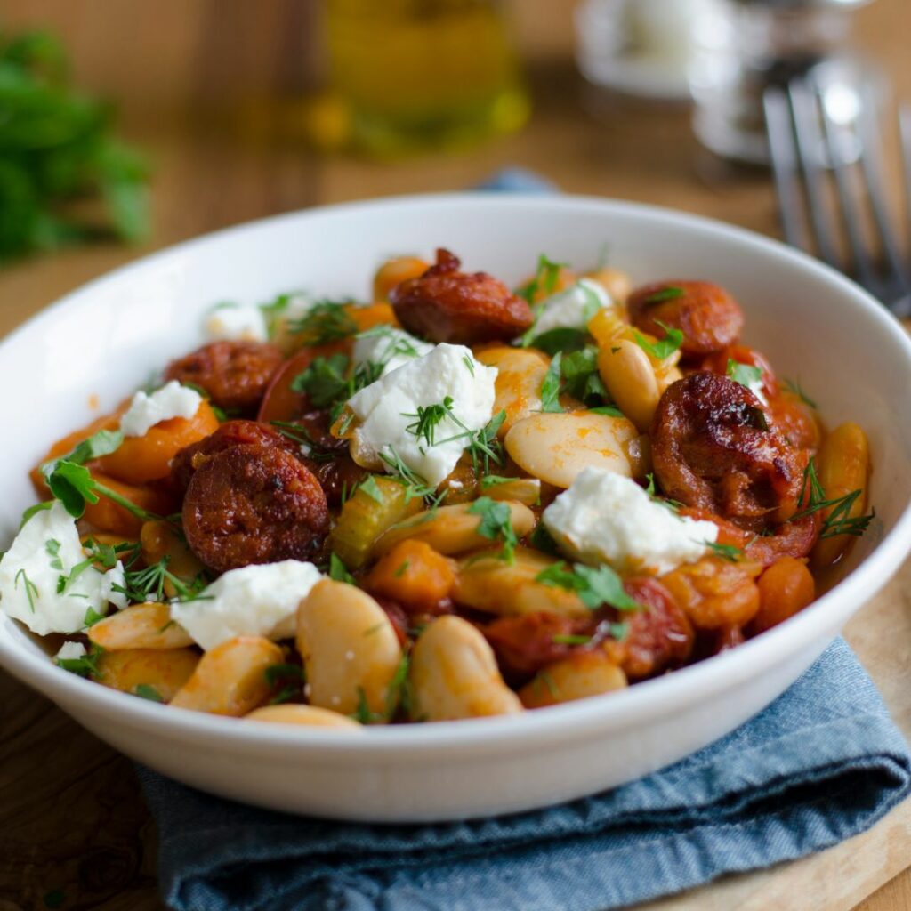 Easy Chorizo Bean Stew