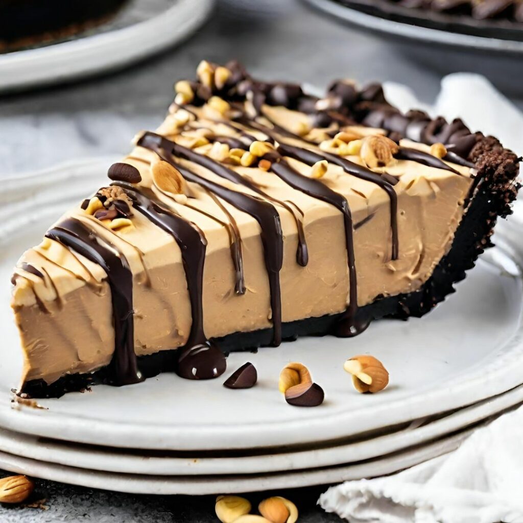 Easy Peanut Butter No Bake Pie