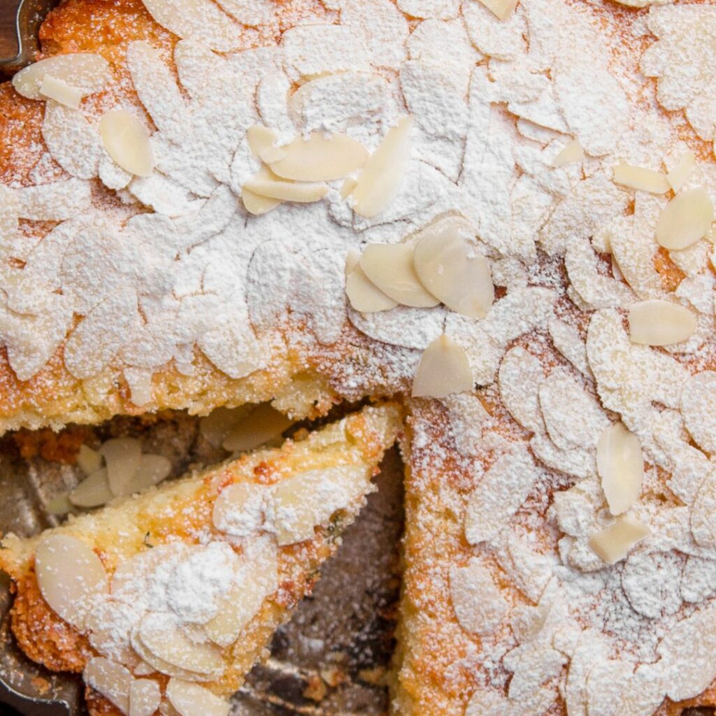Italian Almond Ricotta Cake