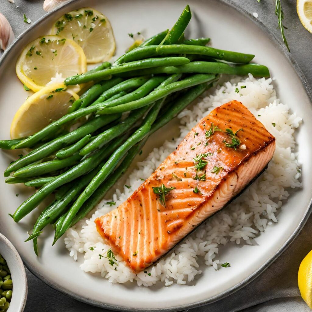 Lemon Garlic And Herb Seared Salmon