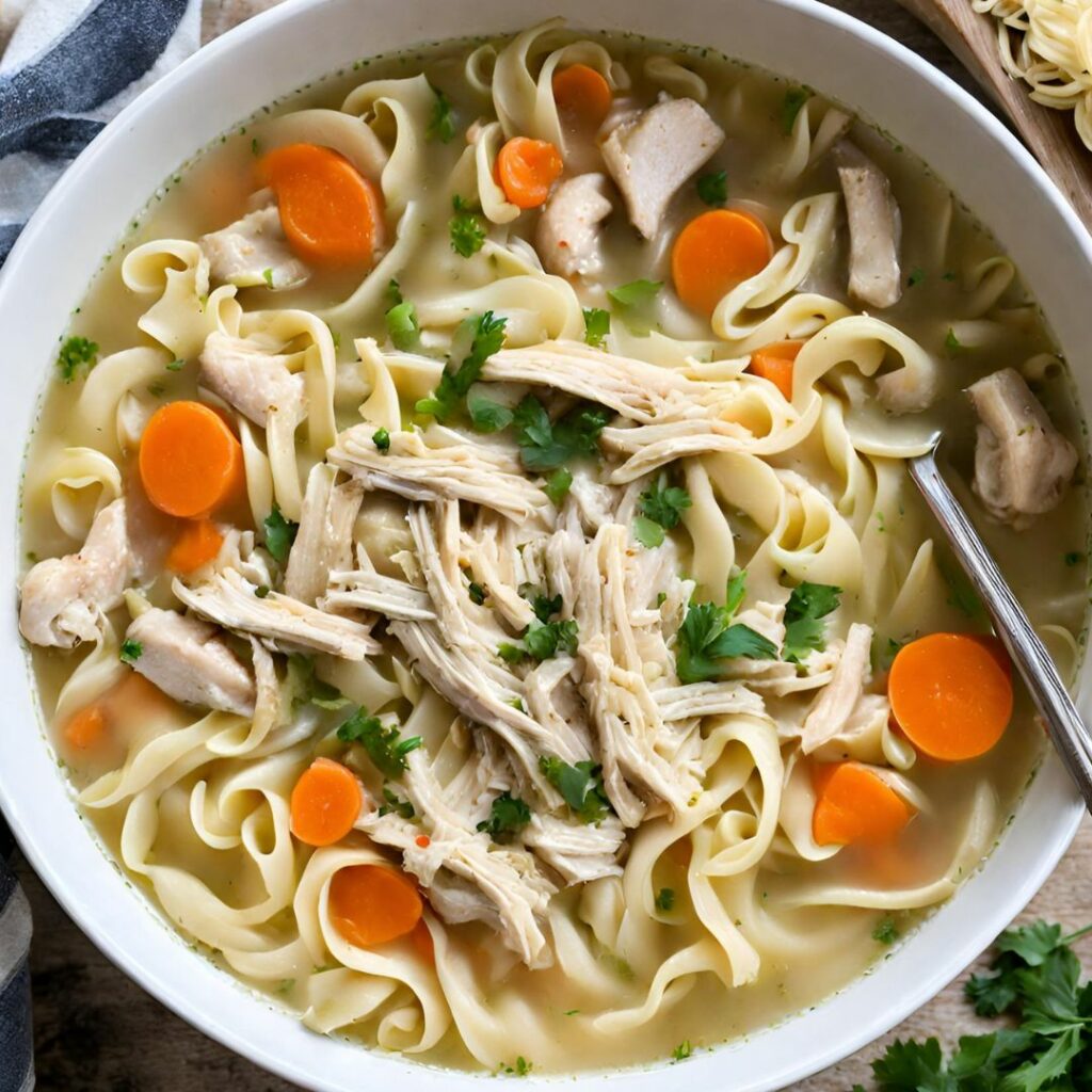 Mum Penicillin Slow Cooker Whole Chicken Soup With Turmeric