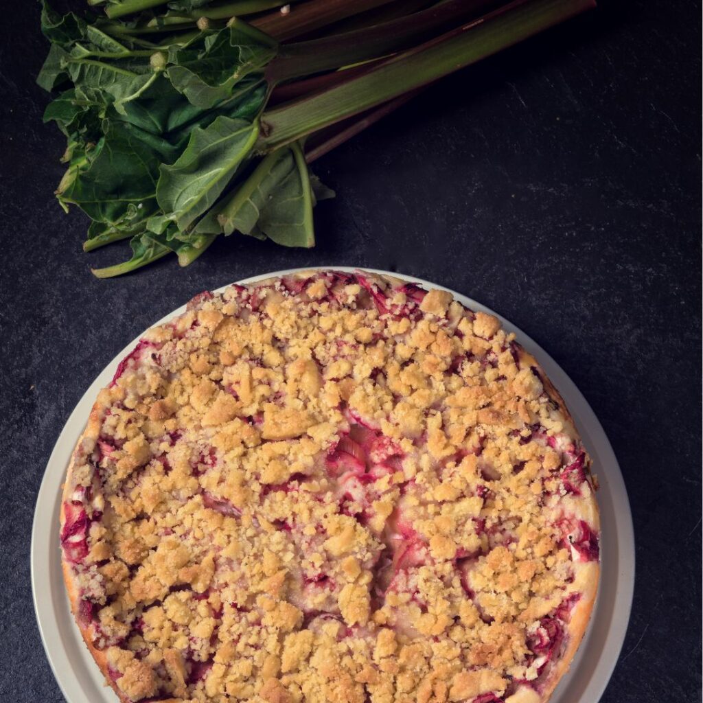 Rhubarb Crumble