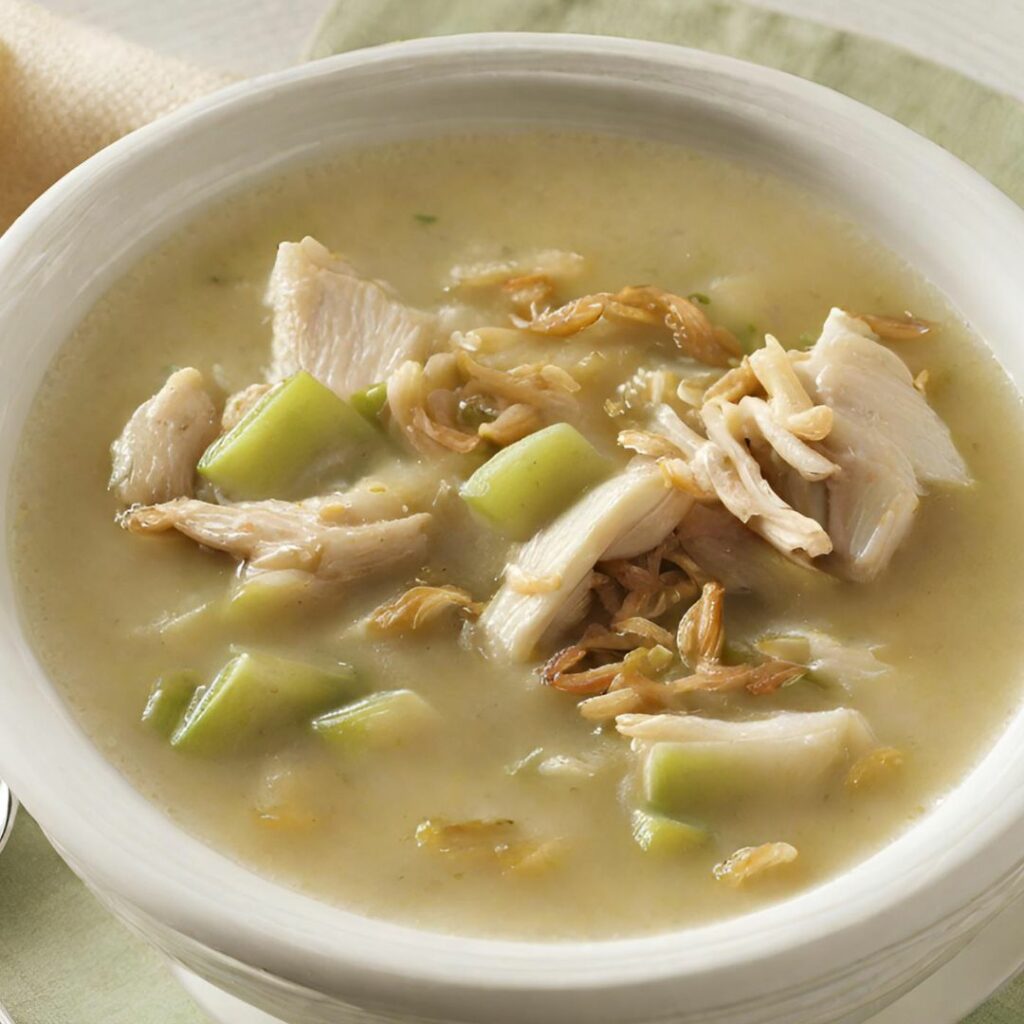 Slow Cooker Chicken And Leeks Soup