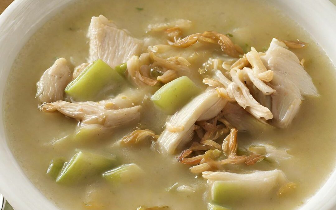 Slow Cooker Chicken and Leeks Soup