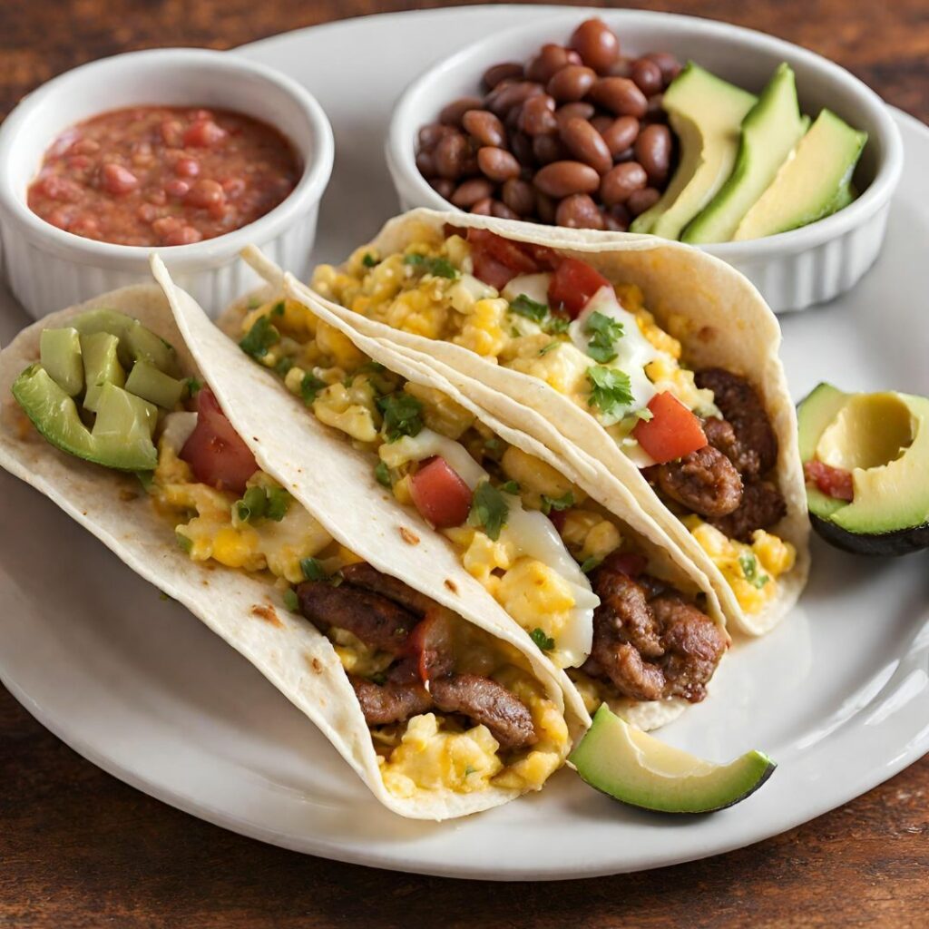 Texas Style Breakfast Tacos