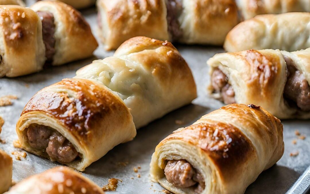 Thyme to Roll: Easy Herby Sausage Rolls