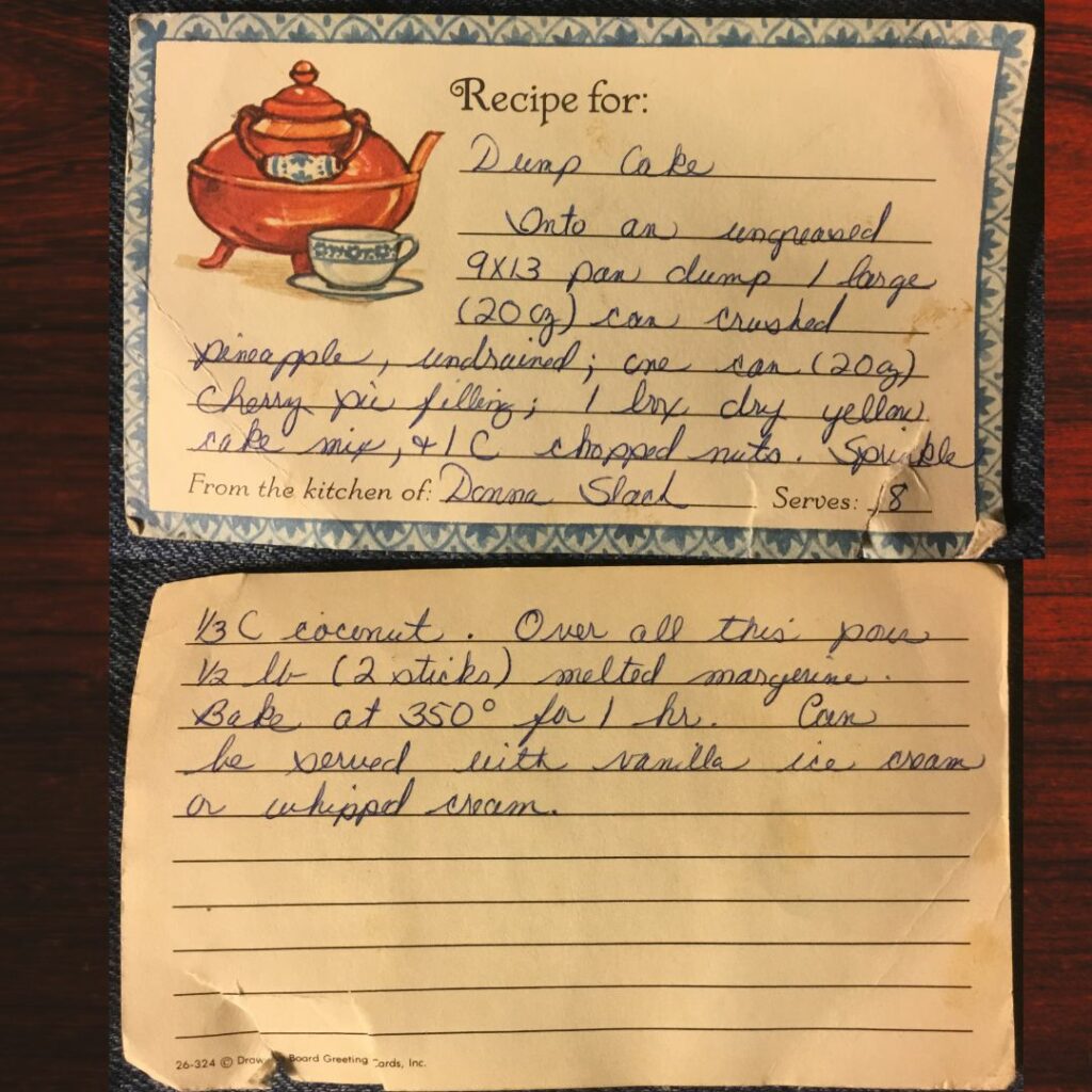Donnas Dump Cake