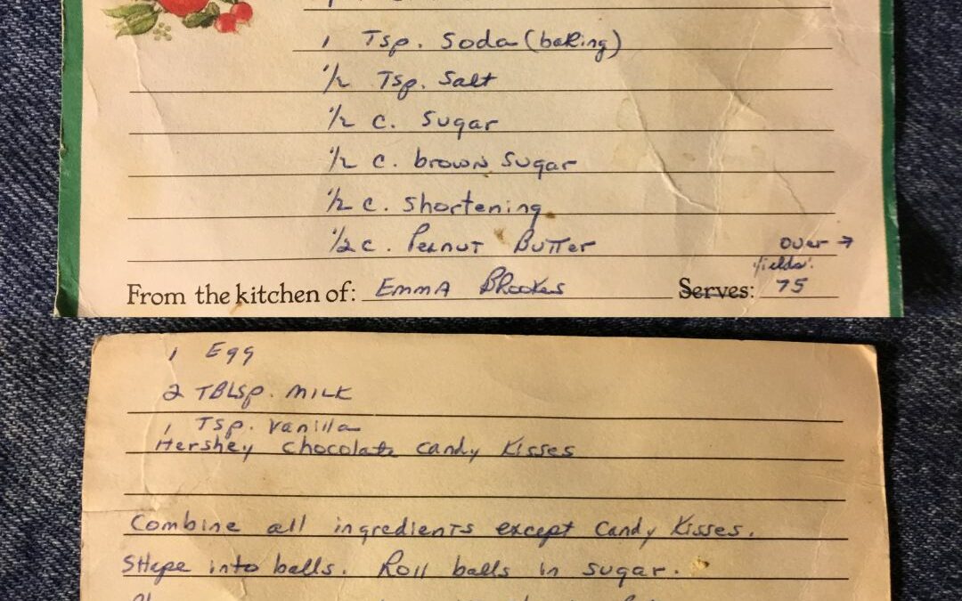 Emma’s Peanut Blossoms Cookies