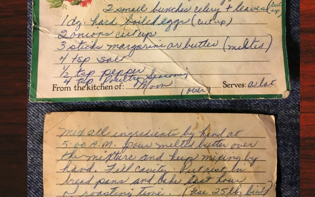 Great Grandma Barbara’s Stuffing