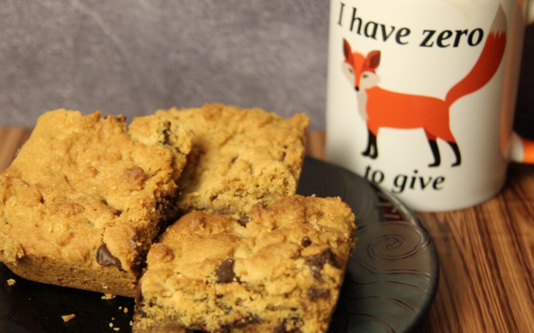Liza’s Crunchy, Gooey, Peanut Butter Chocolate Chip Bars
