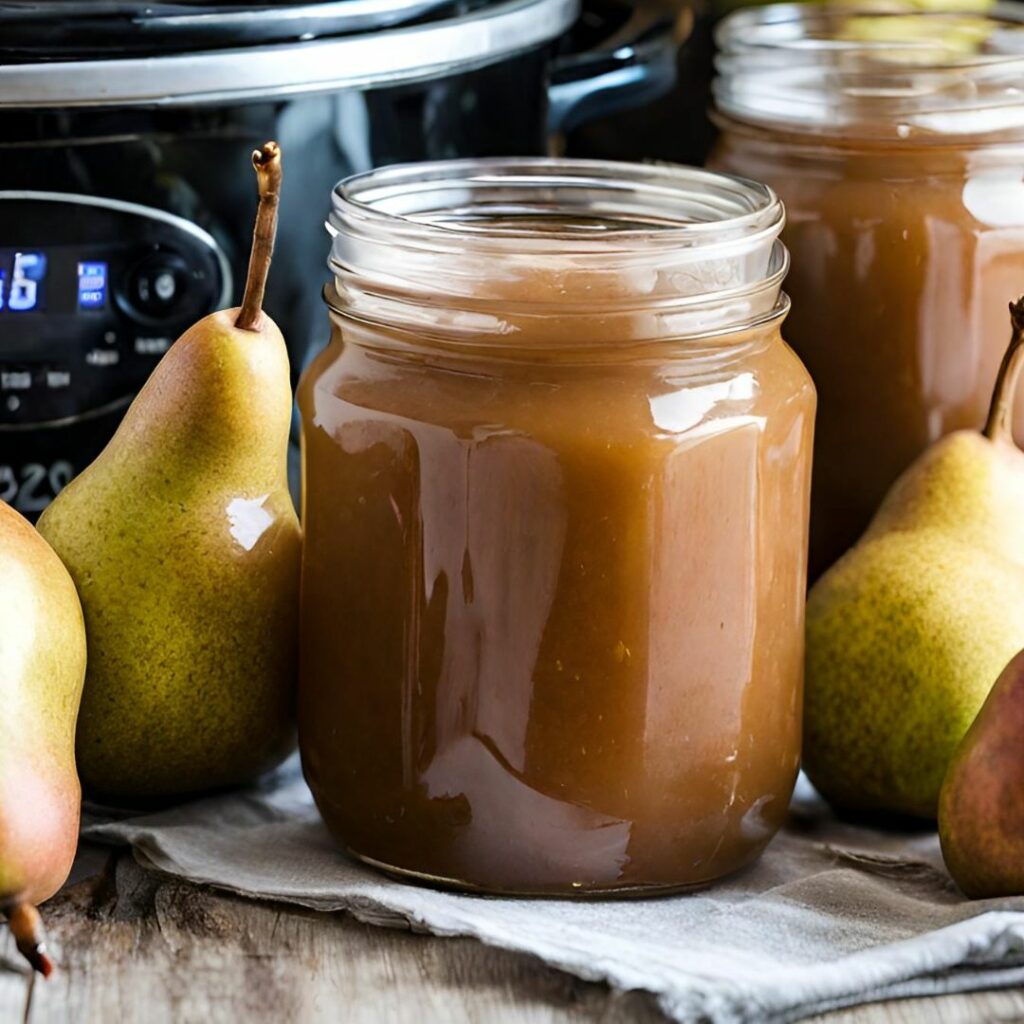 Pear Butter With No Added Sugar