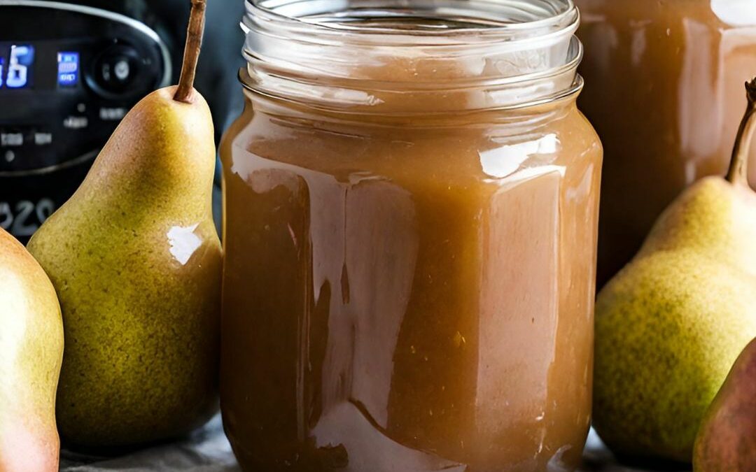 Pear Butter With No Added Sugar