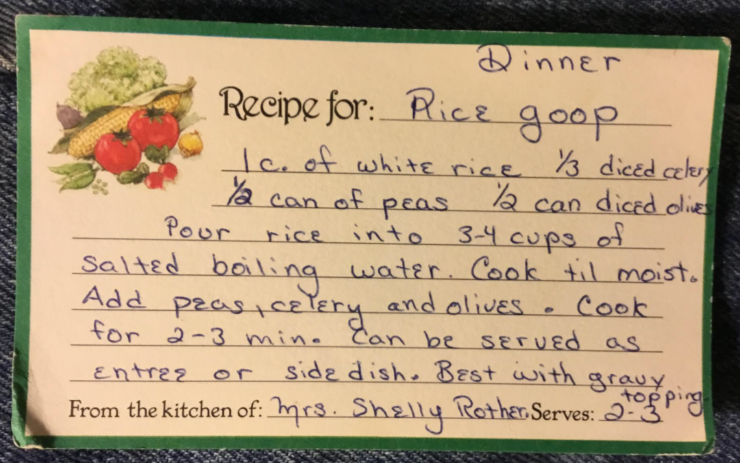 Shelly’s Rice Goop