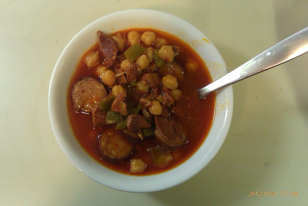Spanish Garbanzo Bean Soup