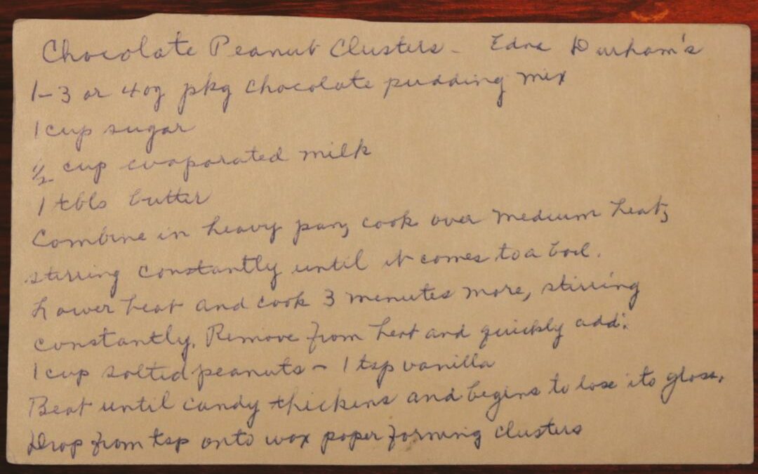 Edna’s Chocolate Peanut Clusters