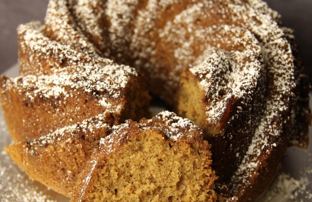 Vanilla Spiced Chai Latte Bundt Cake