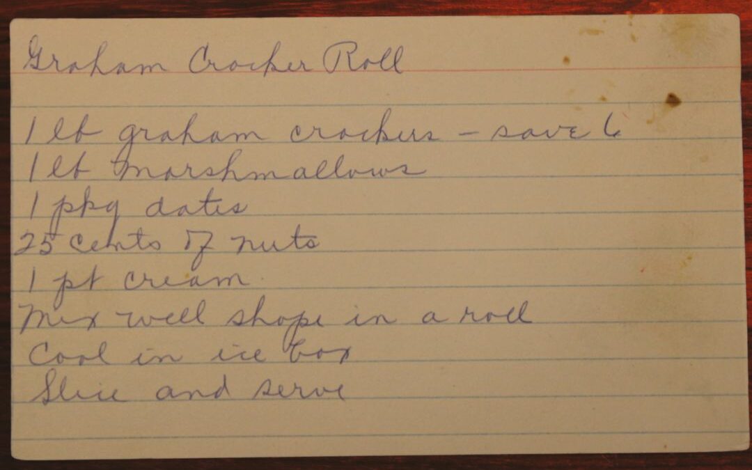 Graham Cracker Roll