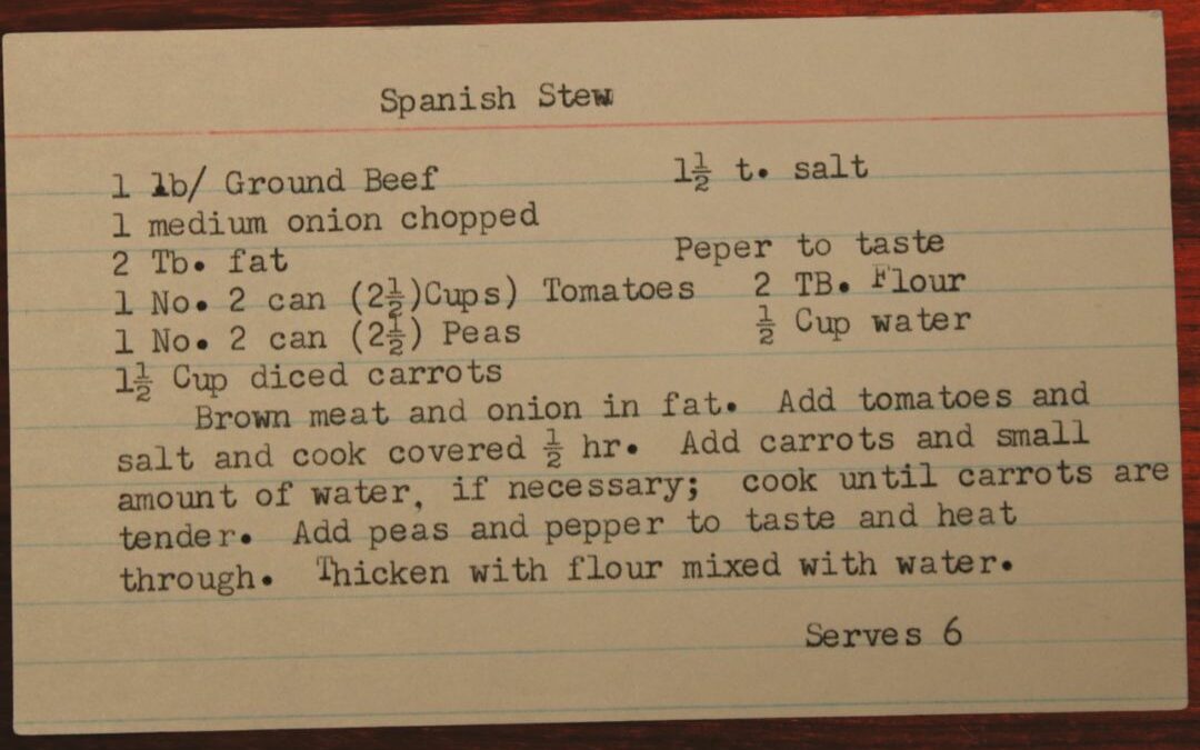 Spanish Stew I