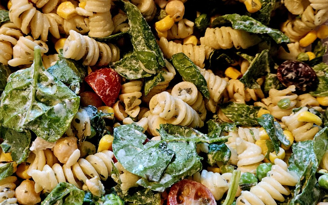 Liza’s Summertime Pasta Salad with Tzatziki