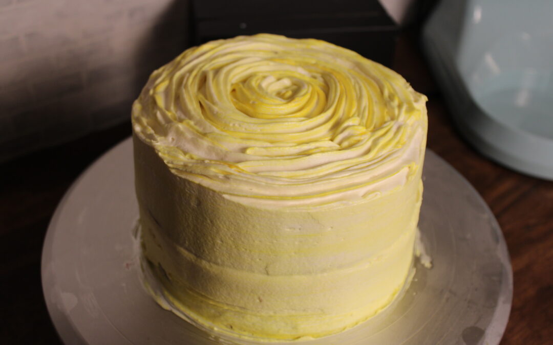 Liza’s Lemon Layer Cake with Whipped Lemon Frosting