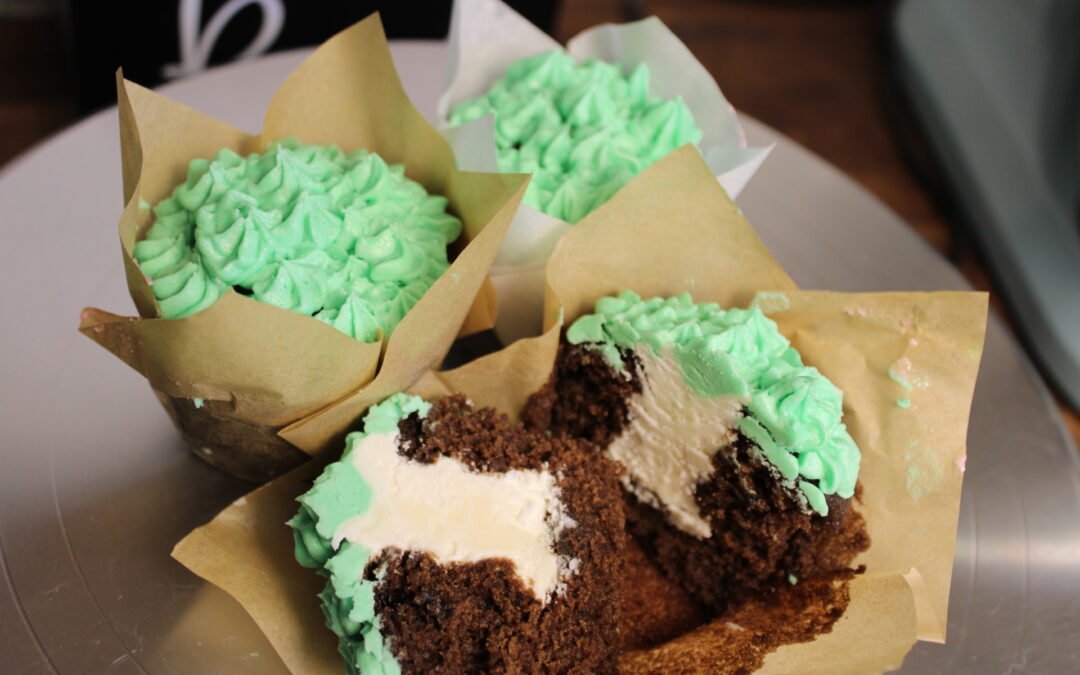 Liza’s Peppermint Pattie Cupcakes