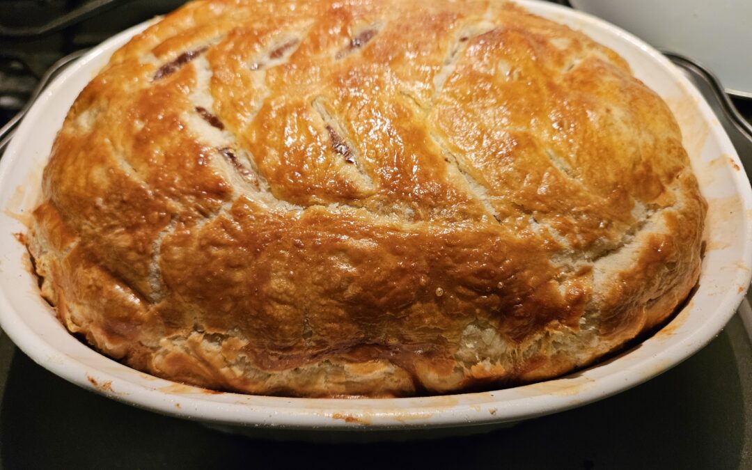 Easy Cheesy Potato Leek Pie