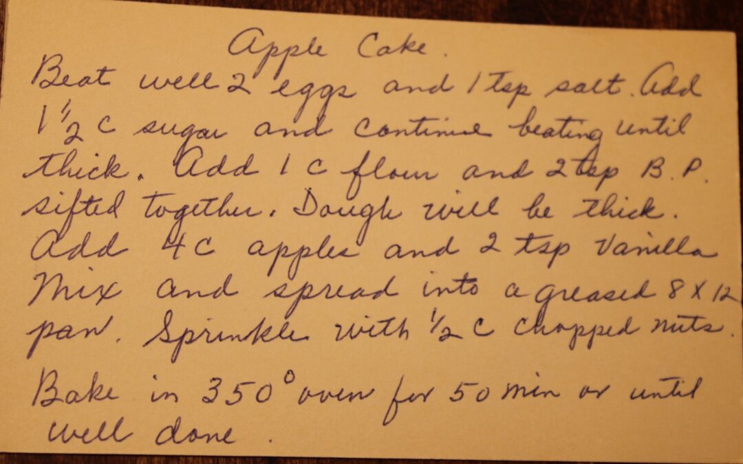 Apple Cake