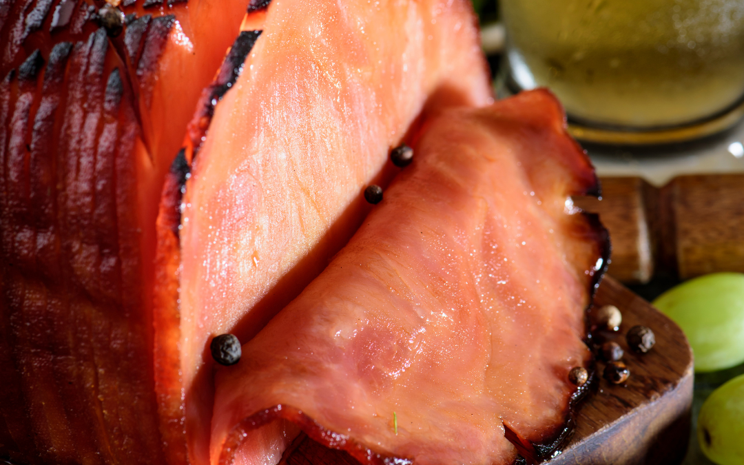 Christmas Ham Cherry Glaze