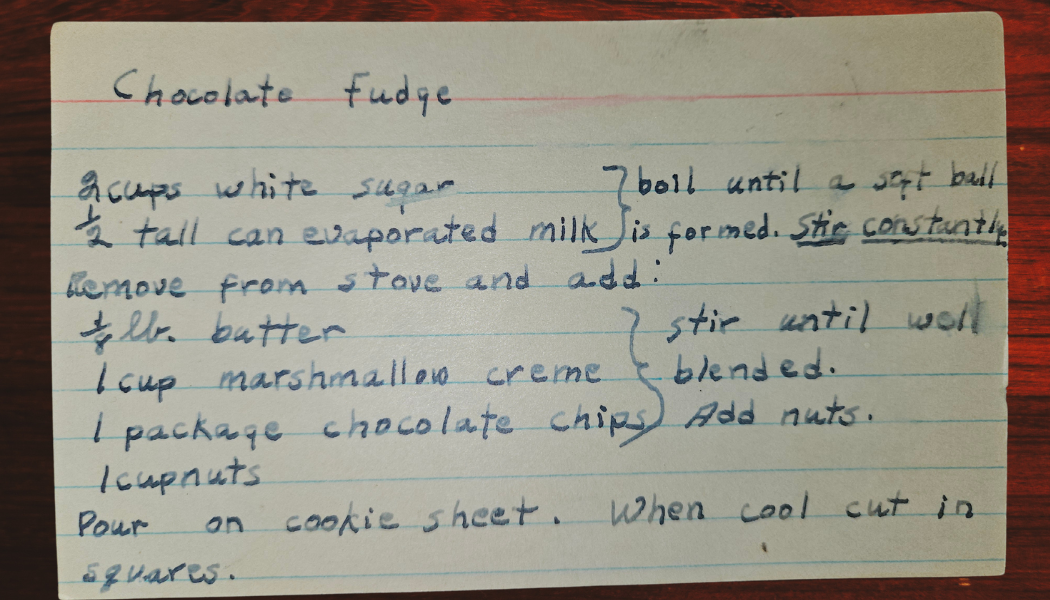 Classic Chocolate Fudge