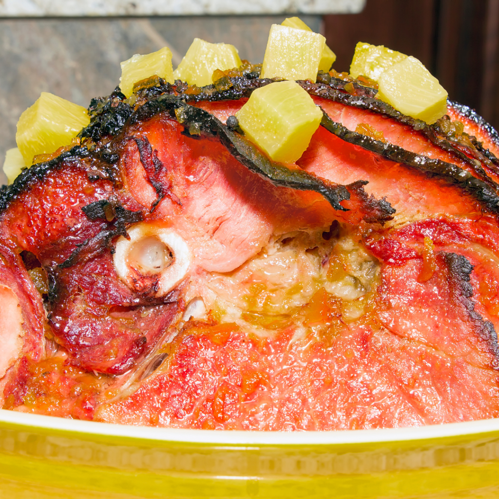 Easy Crockpot Pineapple Maple Holiday Ham
