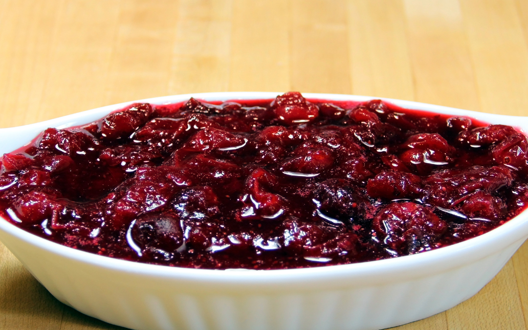 Grand Marnier Cranberry Sauce