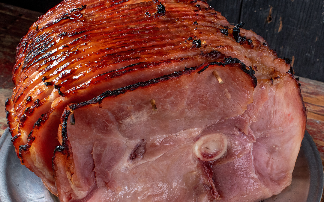 Holiday Ham With Citrus Dijon Honey Glaze