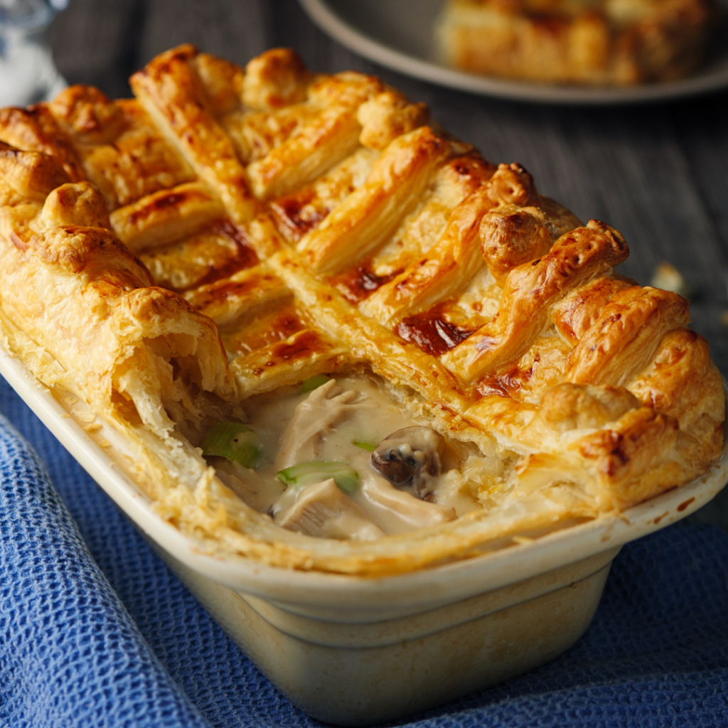 Leftover Turkey And Leek Pot Pie With Easy Gravy
