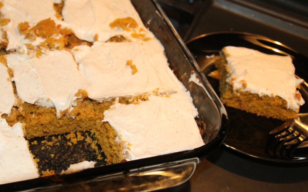Liza’s Spiced Pumpkin Cake With Honey Frosting