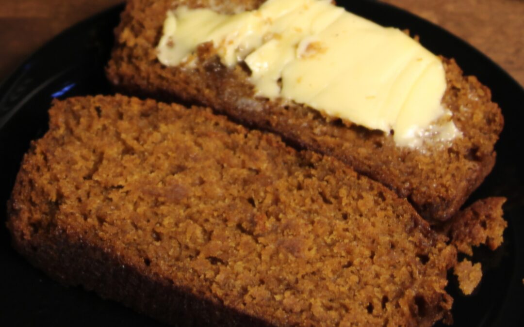 Liza’s Spiced Pumpkin Bread With A Bit Of Orange