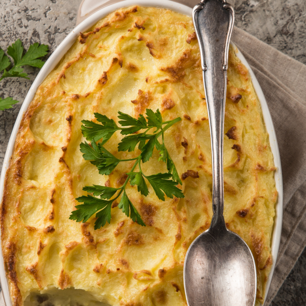 Make Ahead Creamy Baked Mashed Potatoes