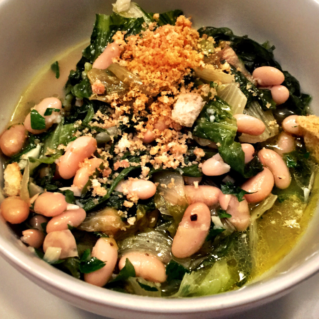 Mediterranean Kale & White Bean Soup
