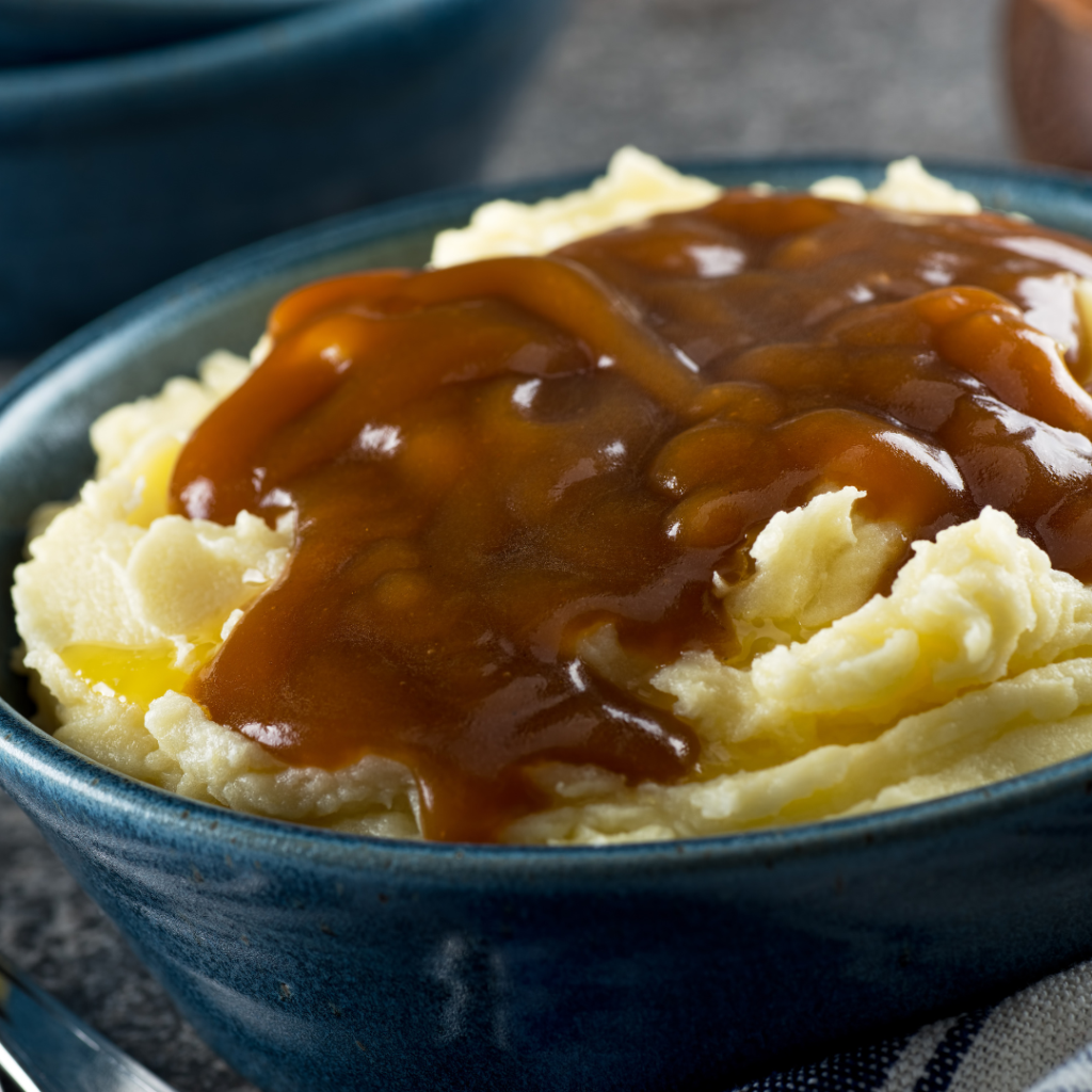 Mushroom Gravy With Red Wine