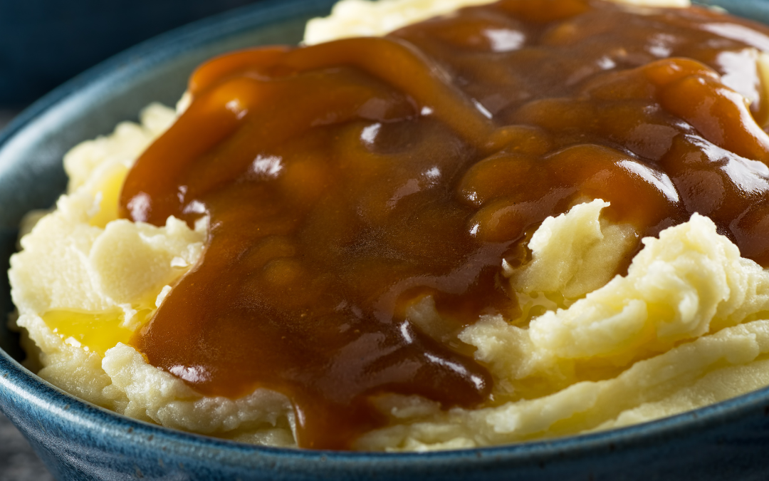 Mushroom Gravy With Red Wine
