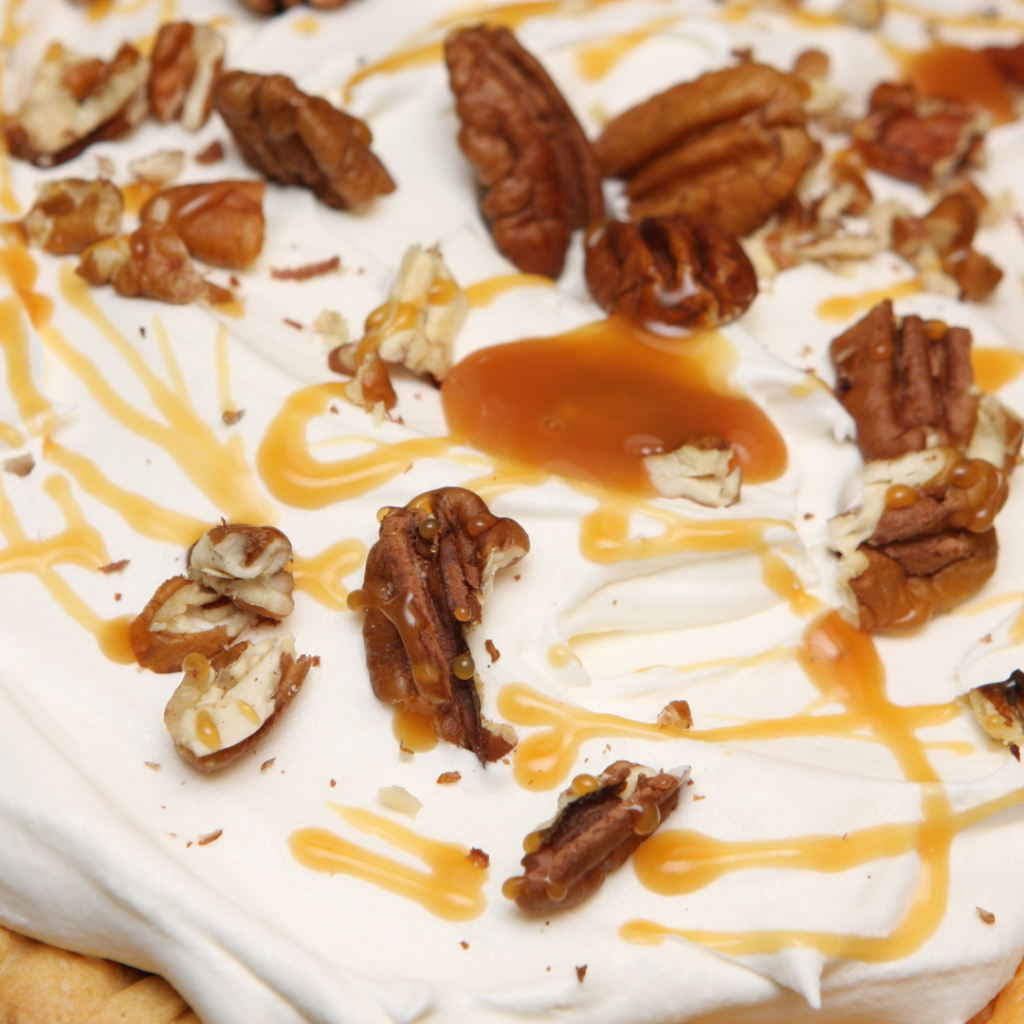 No Bake Turtle Pumpkin Pie