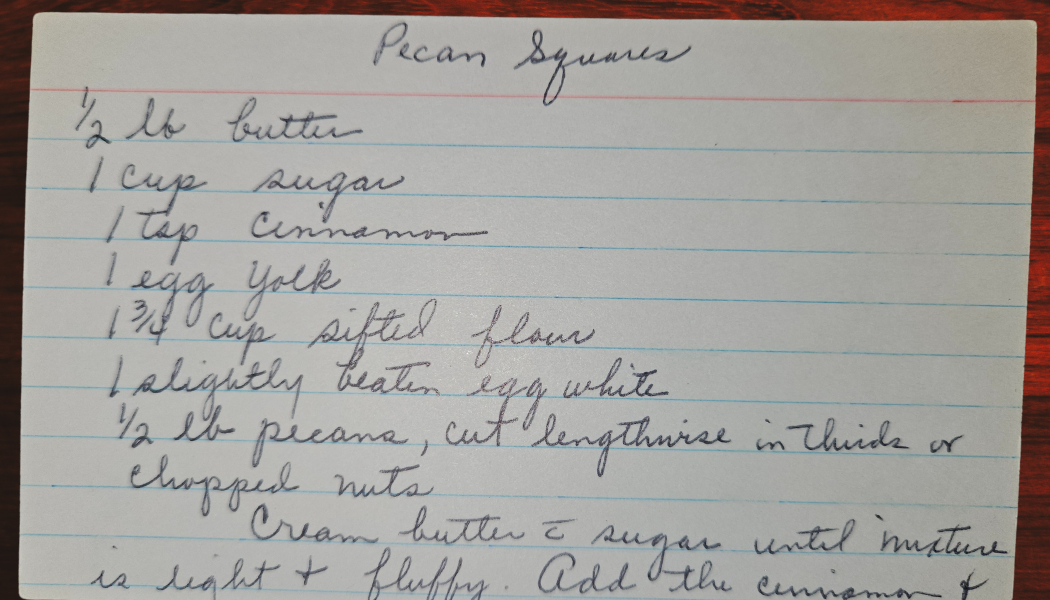 Pecan Squares